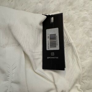 Women’s Athletic Shorts in White